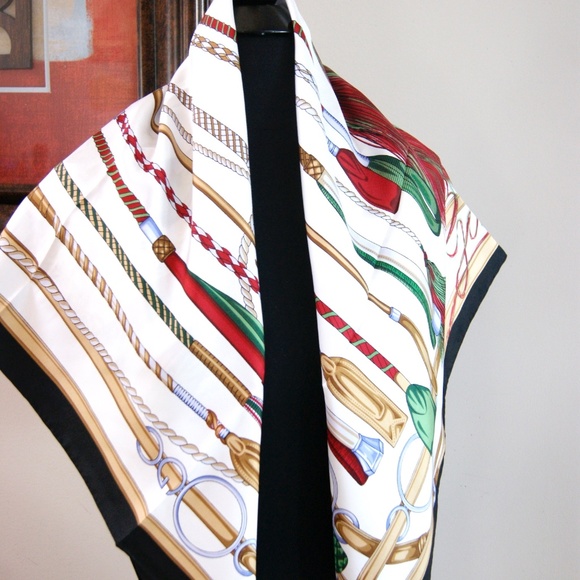 Gucci Equestrian Silk Scarf Wrap - Picture 4 of 8